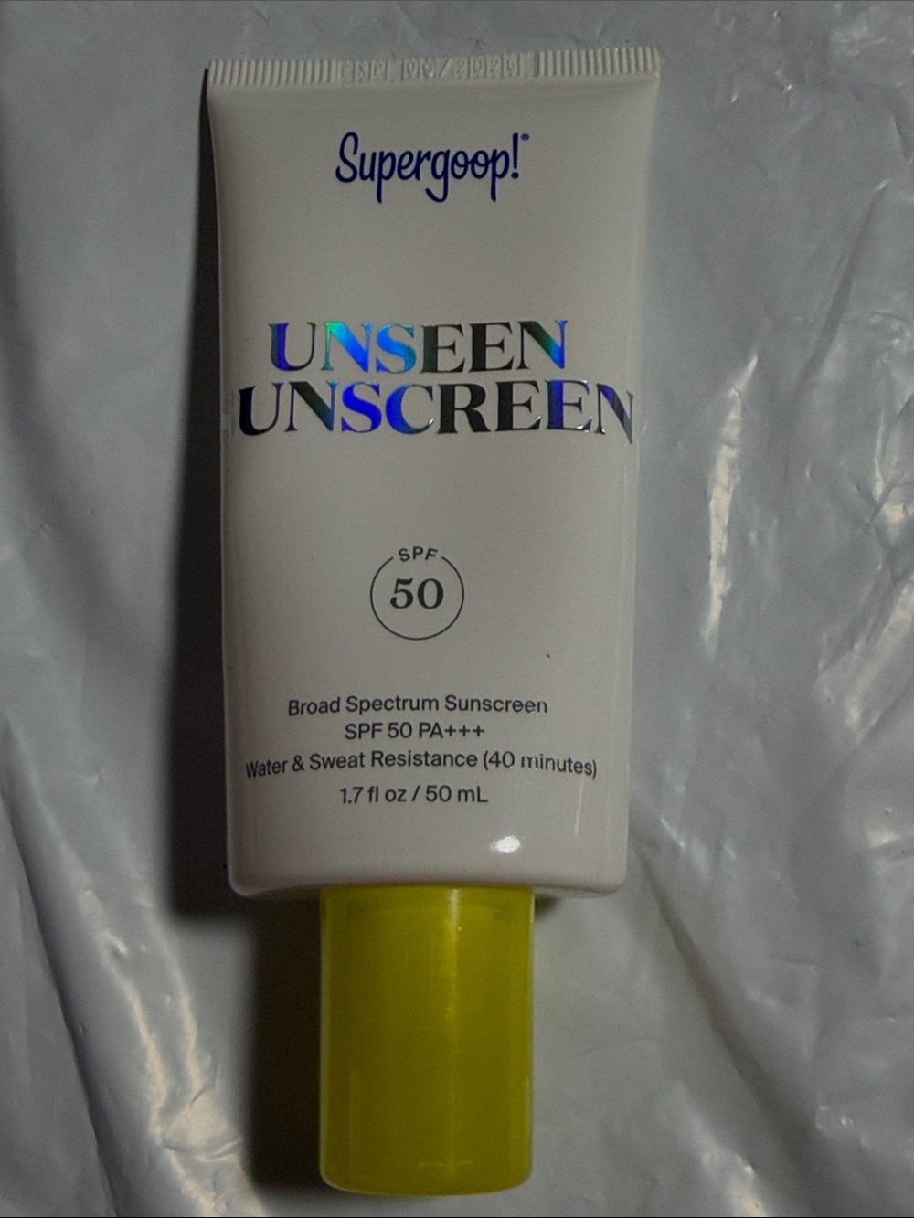 Supergoop Unseen Sunscreen Spf 50